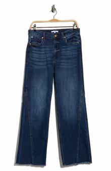 STS Blue Billie High Waist Fray Hem Wide Leg Jeans