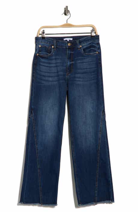 STS Blue Billie High Waist Fray Hem Wide Leg Jeans