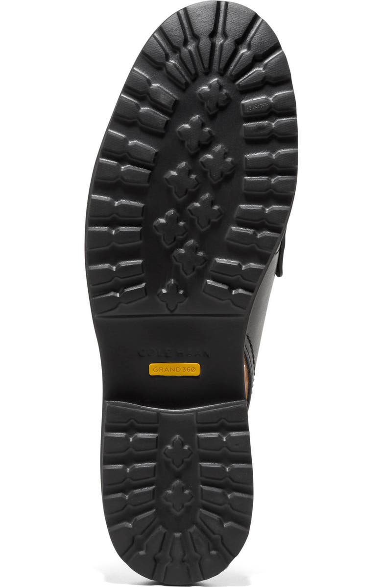 Cole Haan Gwendolyn Slingback Penny Loafer, Alternate, color, Black Leather