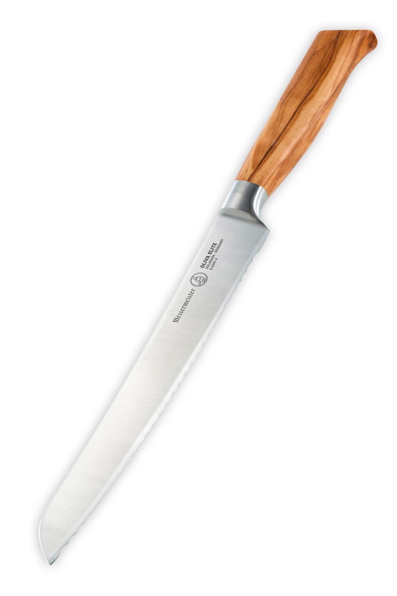Oliva Elite 9 inch Scalloped Bread Knife, Alternate, color, Oliva