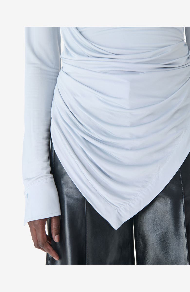 IRO Heliante Long Sleeve Top, Alternate, color, Pearl Blue