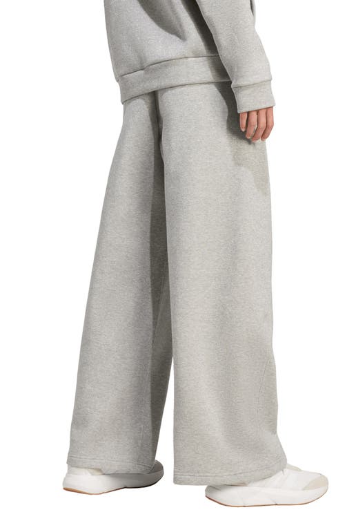 Adidas Originals Adidas All Szn Holiday Glitter Fleece Loose Pants In Animal Print