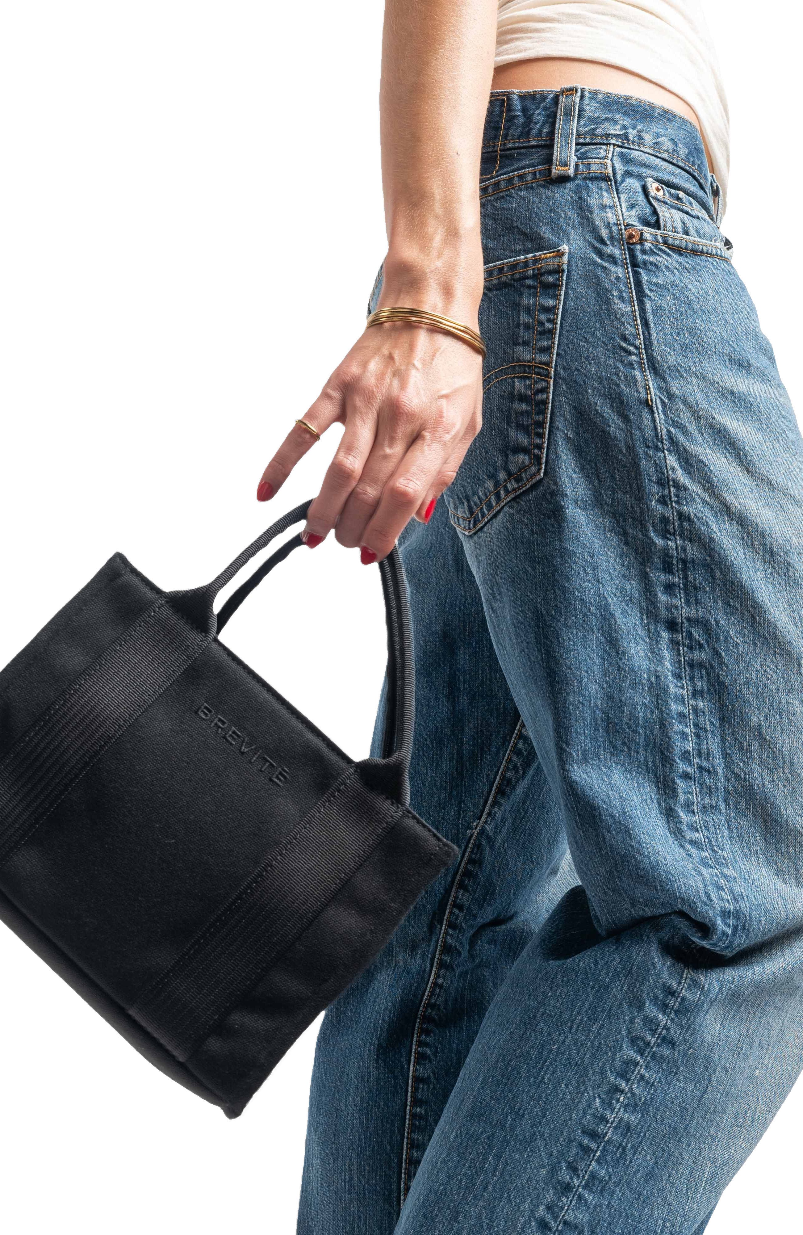 Brevite The Anywhere Camera Tote, Alternate, color, Triple Black