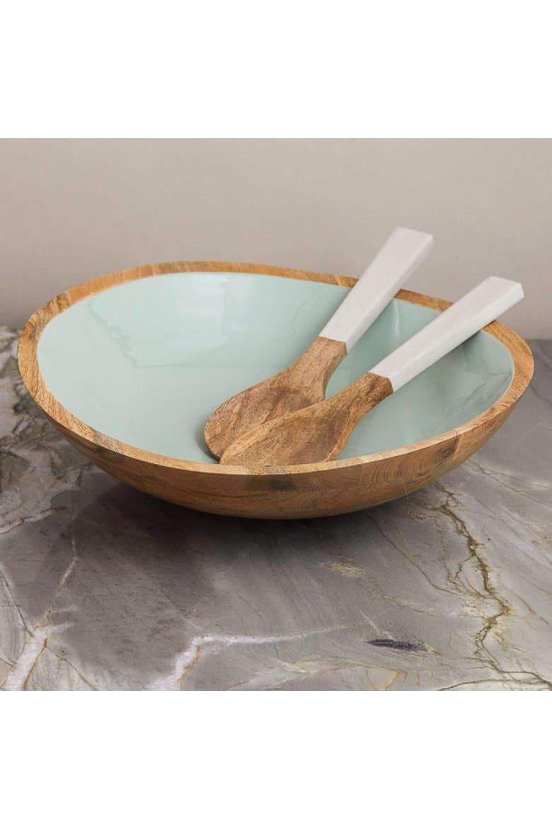 Madras Oversized Bowl, Alternate, color, Sage