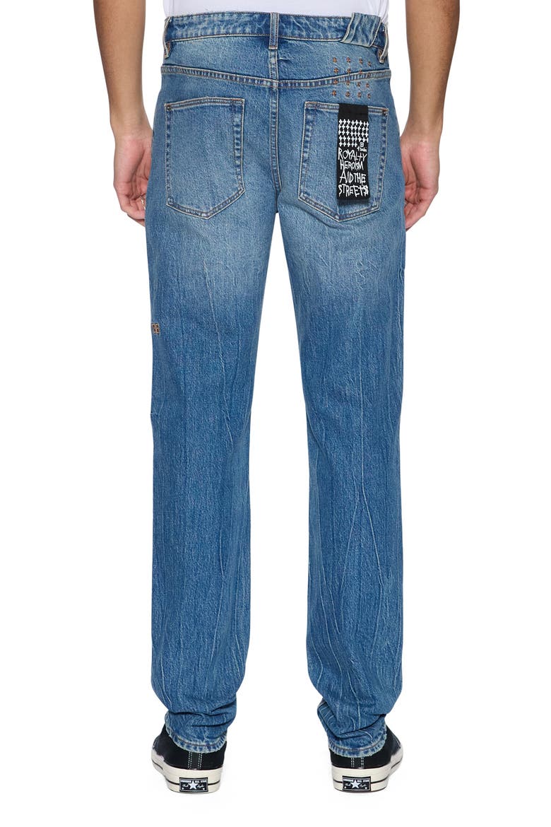 Chitch Slim Tapered Leg Jeans, Alternate, color, DENIM