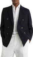 Reiss Osteria Wool Double Breasted Sport Coat