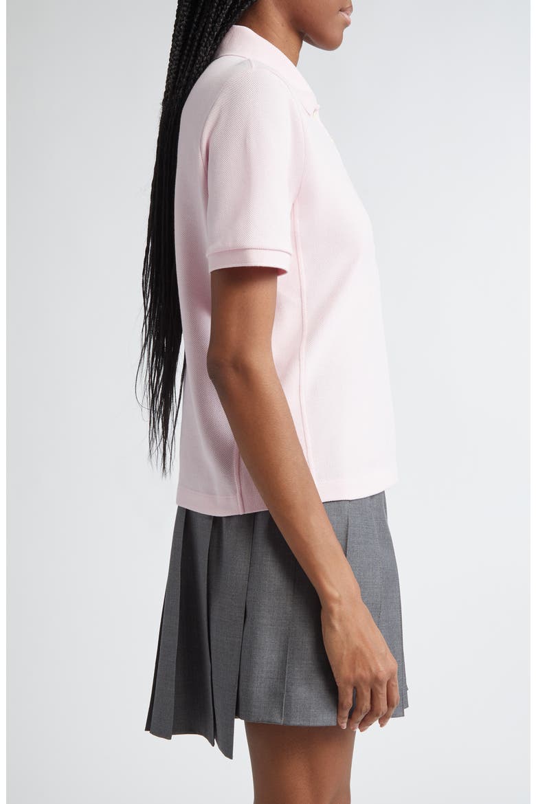4-Bar Cotton Piqué Polo, Alternate, color, PINK