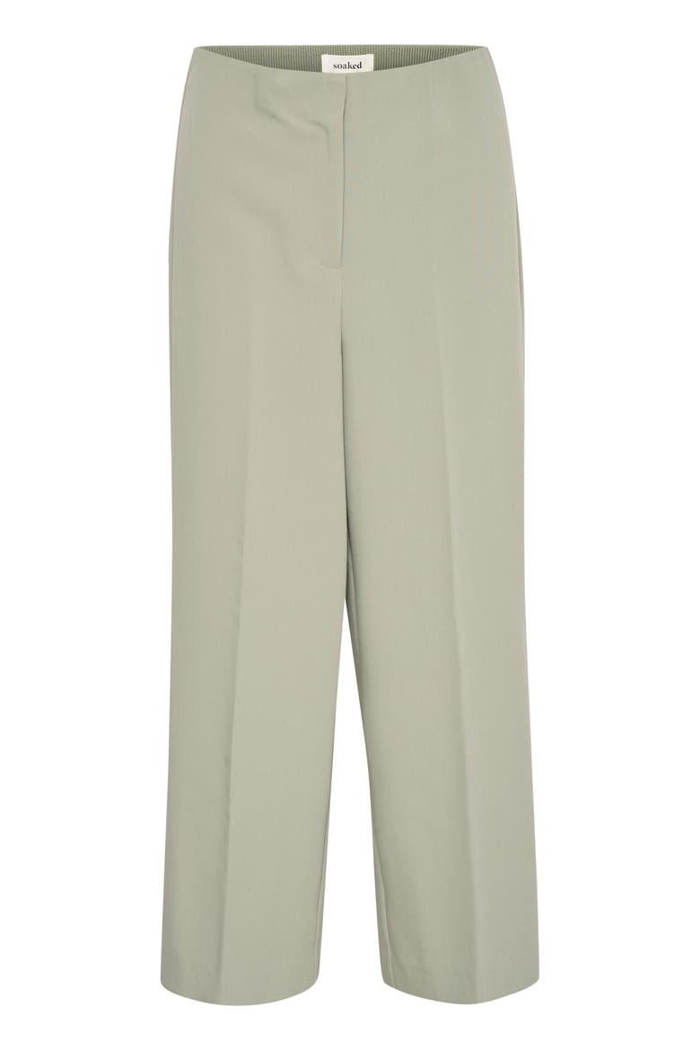 Corinne High-Waisted Culotte Trousers, Alternate, color, Shadow