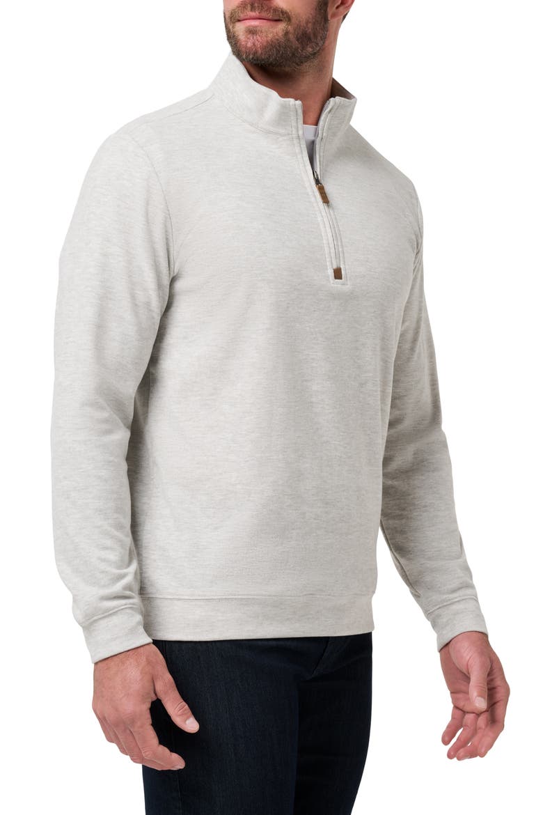 Cloud Quarter Zip, Alternate, color, HEATHER GREY