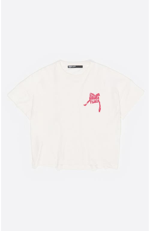 Bimba Y Lola Tie T-shirt In White