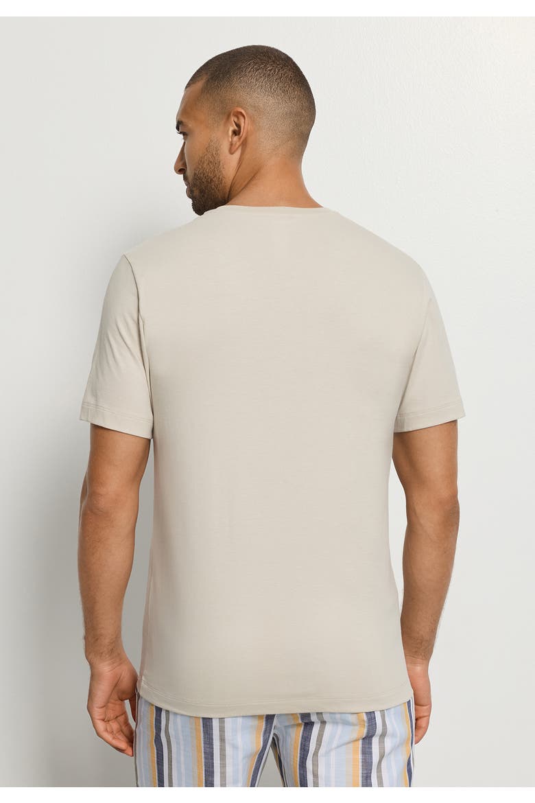 Living Shirts Cotton V-Neck T-Shirt, Alternate, color, Moon