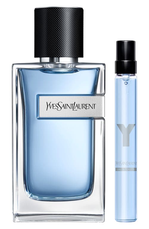 Saint Laurent Yves  Y Eau De Toilette Gift Set (limited Edition) $162 Value In No Color