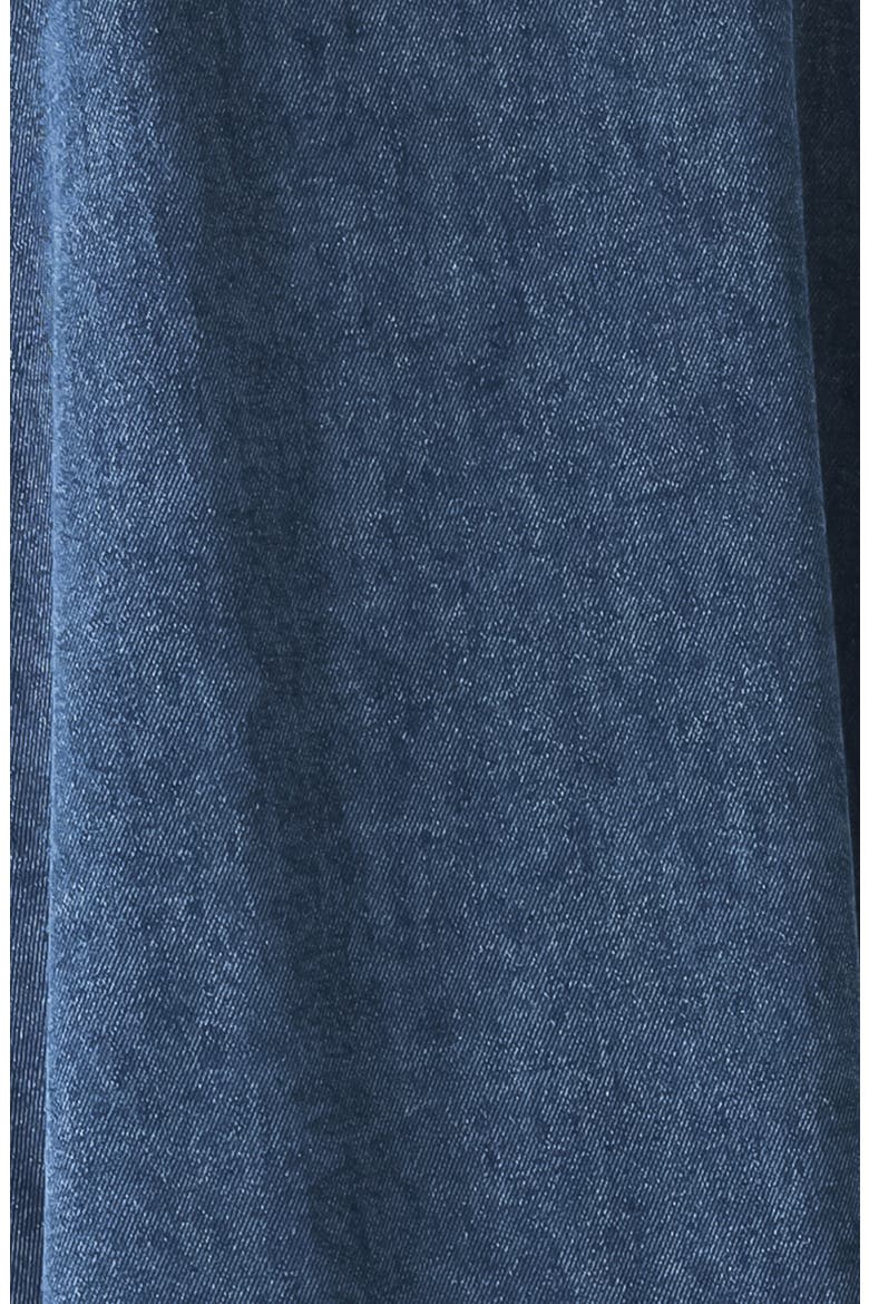 Denim Minidress, Alternate, color, INDIGO
