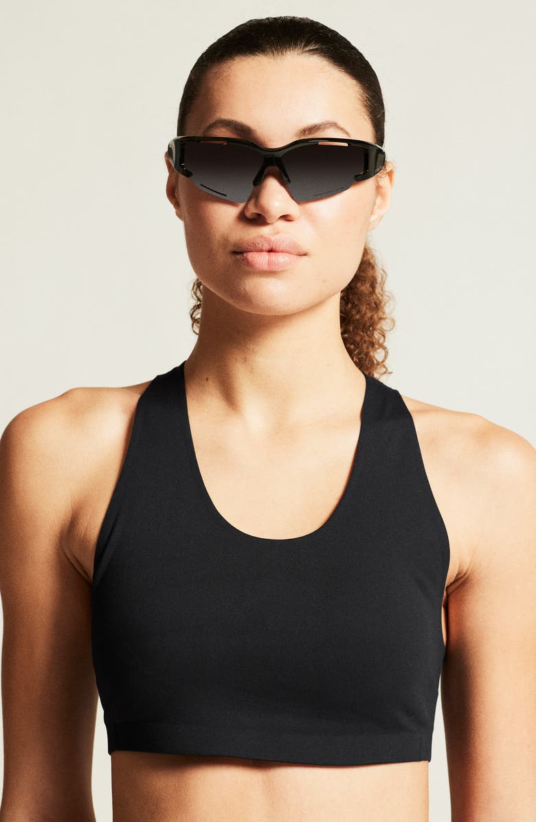 Craft Collective Padded Sports Bra, Alternate, color, Black