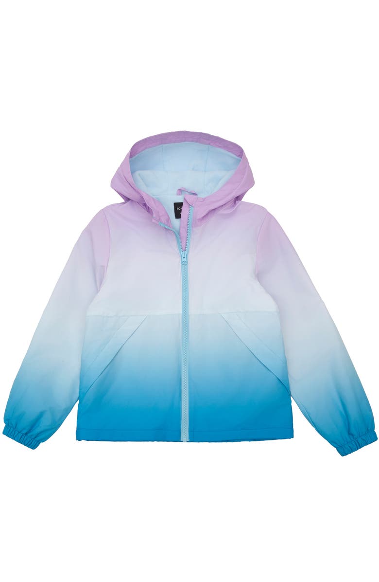 Rokka&Rolla Kids' Lightweight Fleece-Lined Windbreaker, Alternate, color, Blue