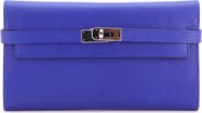 Pre-Owned Hermes Kelly Wallet Epsom Long