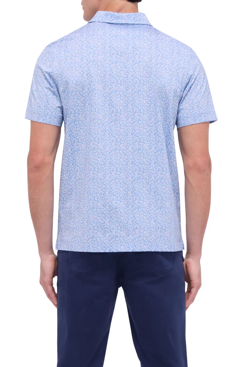 Bugatchi Vincent OoohCotton<sup>®</sup> Patterned Polo, Alternate, color, 