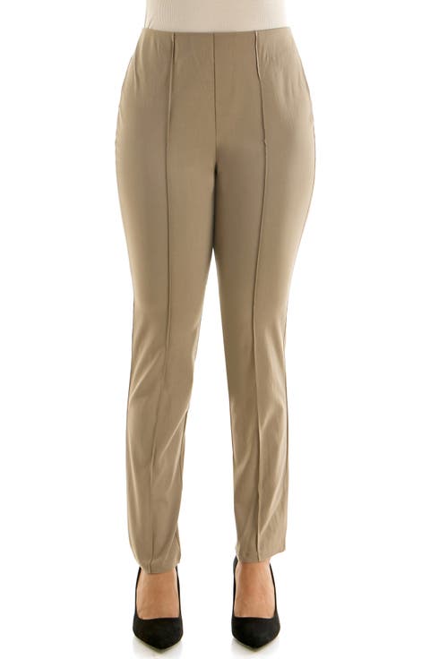 Milli Narrow Leg Pintuck Pants