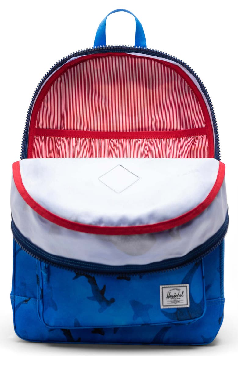 Herschel Supply Co. Kids' Heritage Youth Backpack, Alternate, color, Sharks