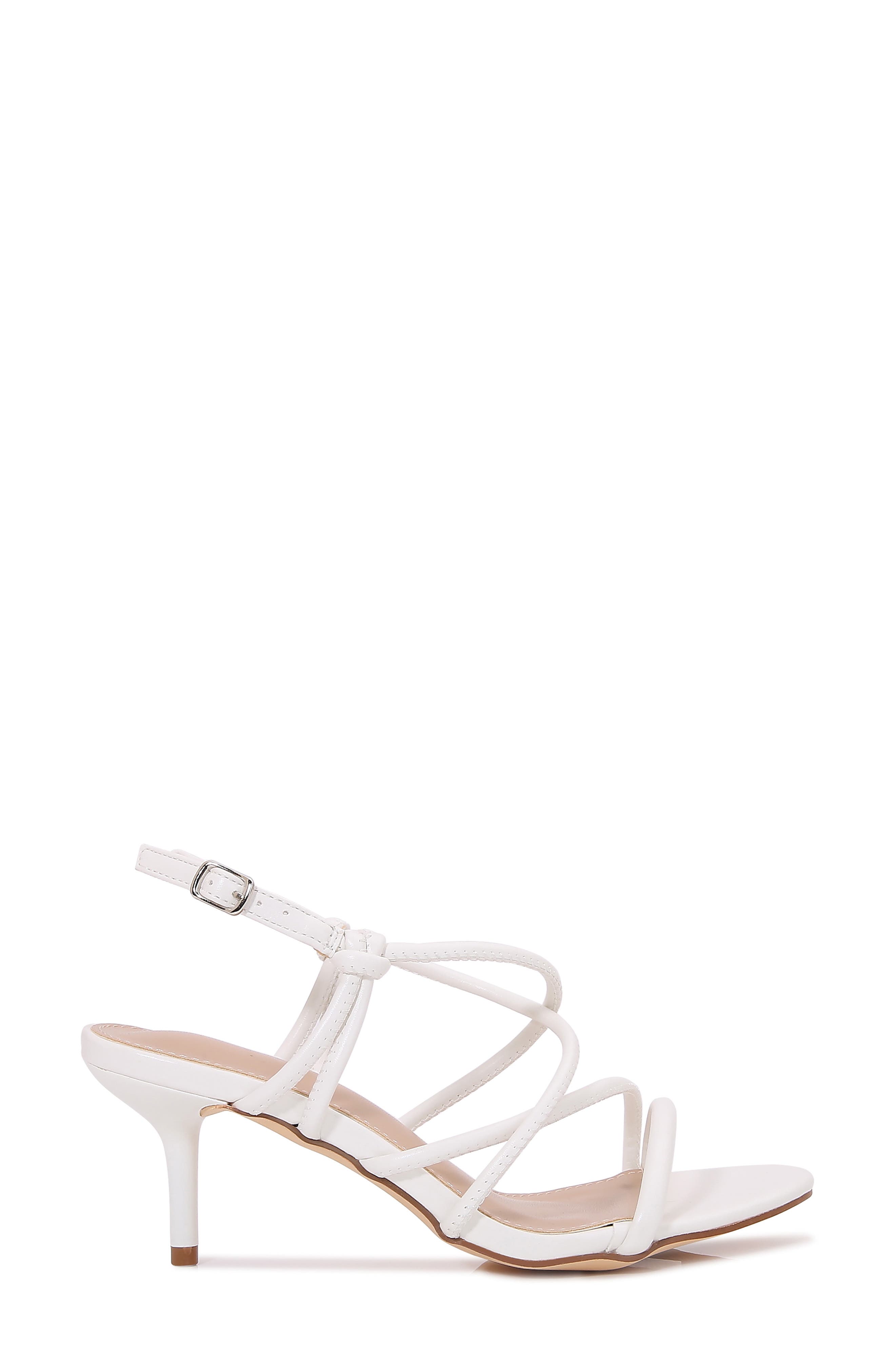 Honesty Strappy Kitten Heel Sandal, Alternate, color, WHITE