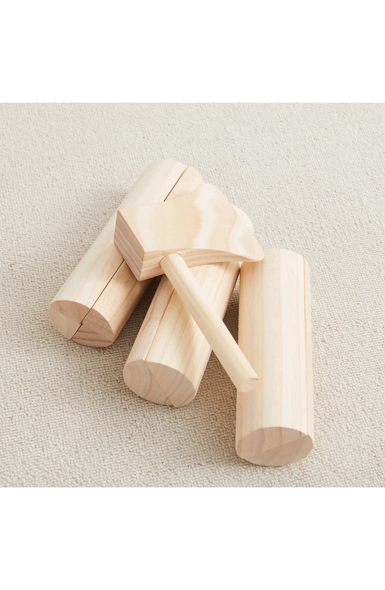 Wonder & Wise by Asweets Home on the Range Wooden Campfire Set, Alternate, color, Multi