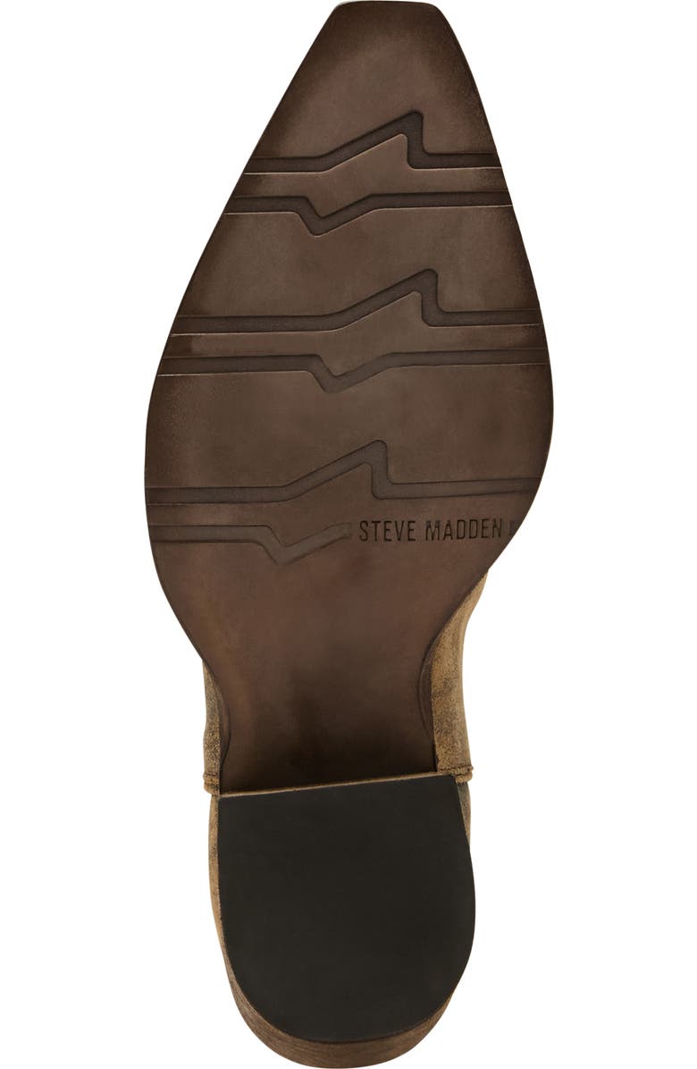Steve Madden Albany Western Boot, Alternate, color, Brn Distre