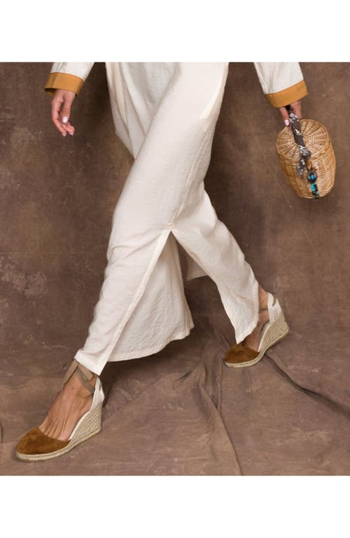 Fortela Wedge Espadrilles In Black