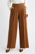 SPANX® Pleated Ponte Wide Leg Pants