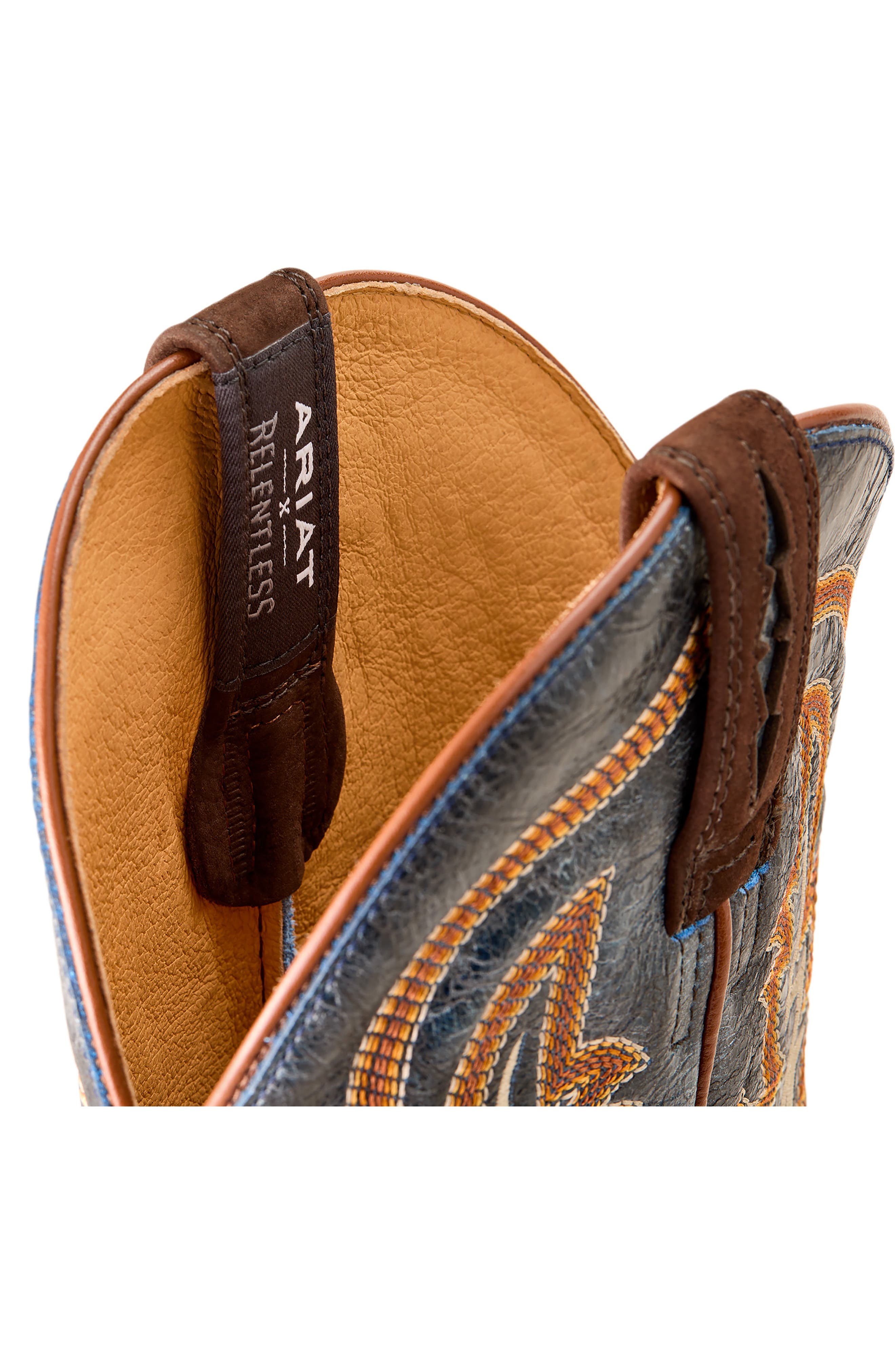 Ariat Futurity Relentless Western Boot, Alternate, color, Chocolate Bison