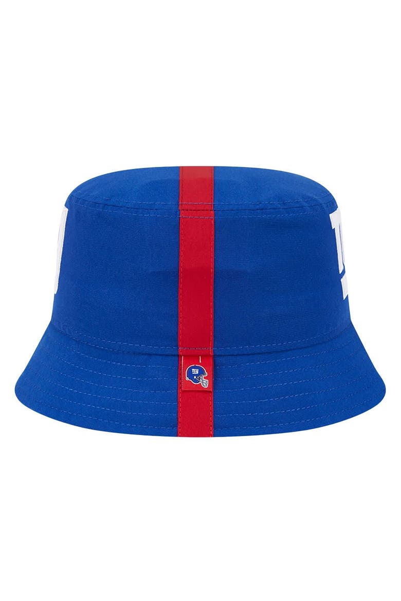 Men's New Era Royal New York Giants Helmet Bucket Hat, Alternate, color, Royal