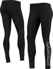 G-III SPORTS BY CARL BANKS Women's G-III Sports by Carl Banks Black Los Angeles Lakers Stadium Leggings