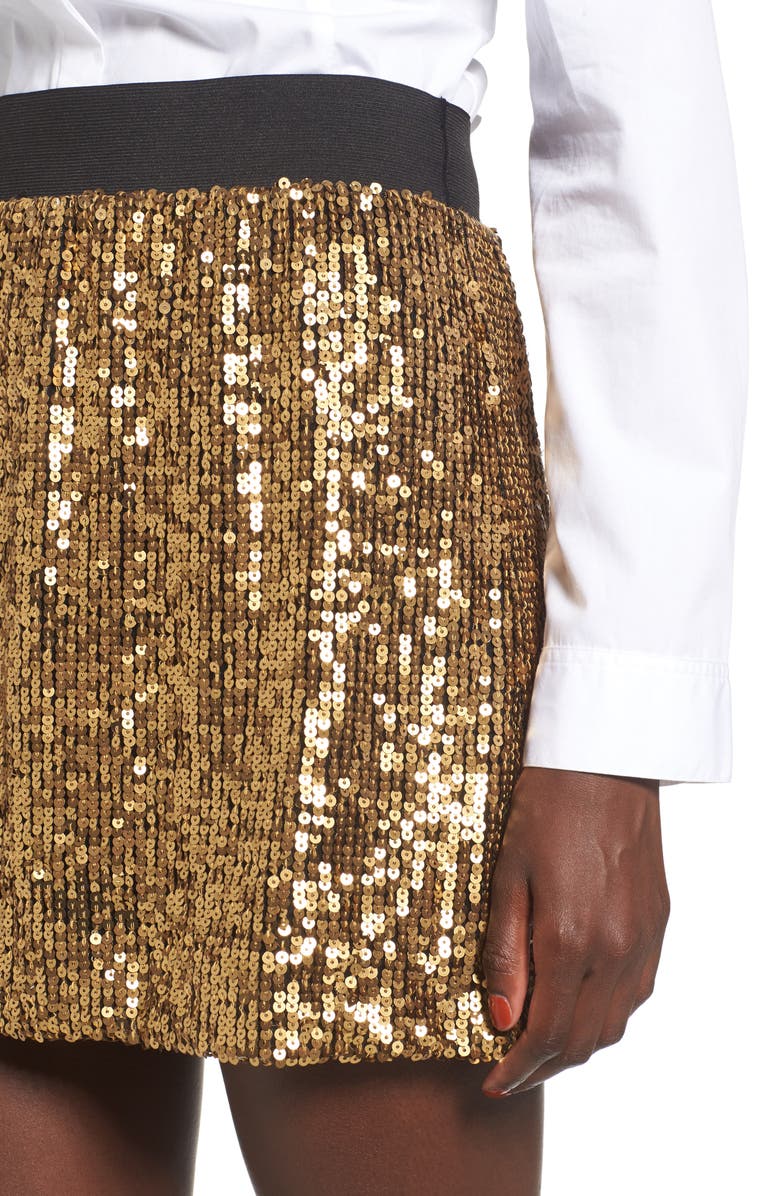 BP. Sequin Miniskirt, Alternate, color,