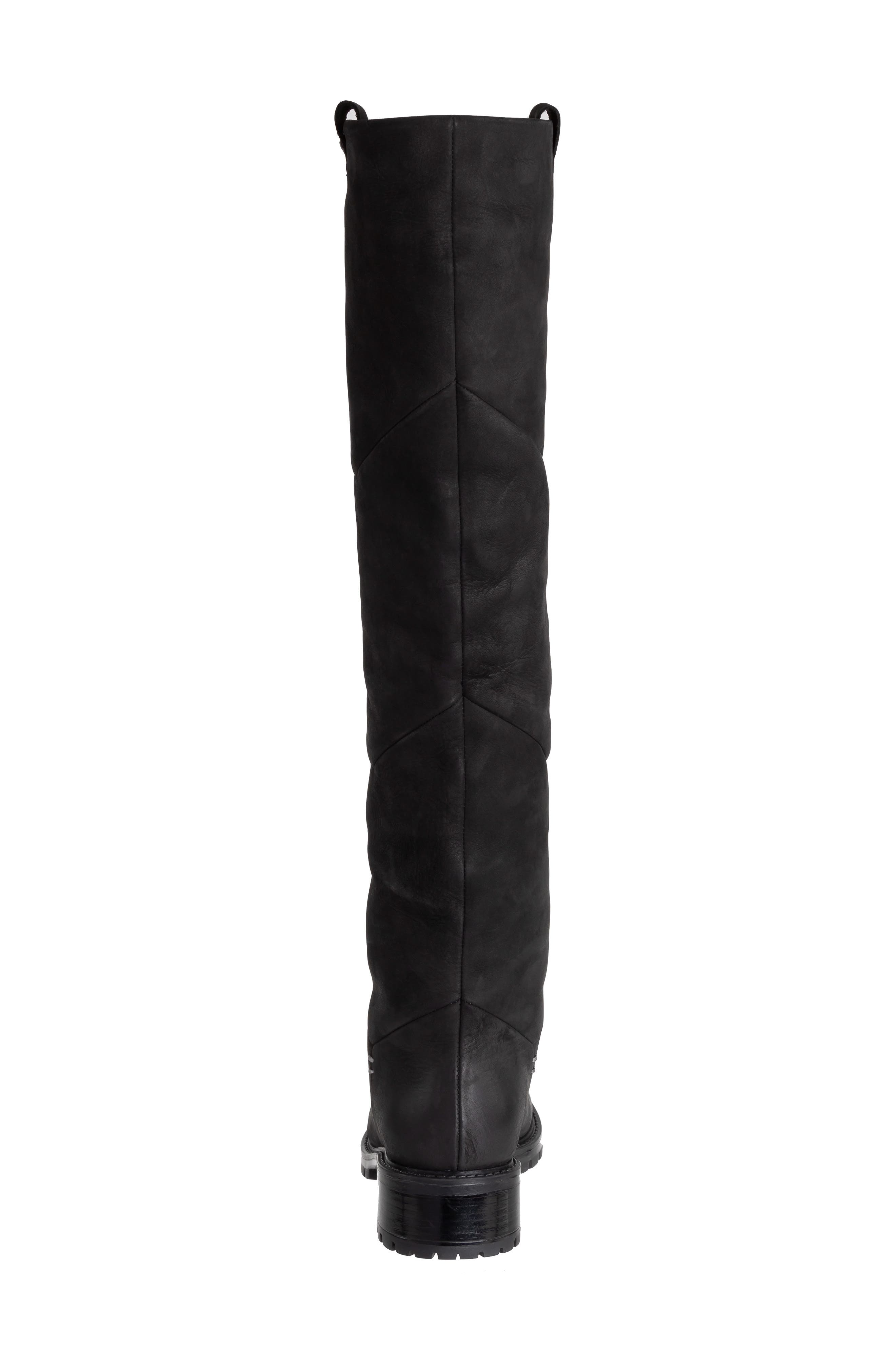 Ross & Snow Elena Weatherproof Genuine Shearling Lined Knee High Boot, Alternate, color, 