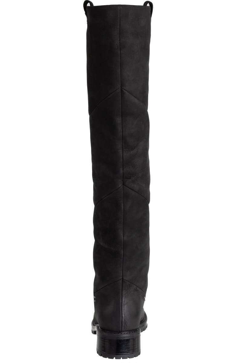Ross & Snow Elena Weatherproof Genuine Shearling Lined Knee High Boot, Alternate, color,