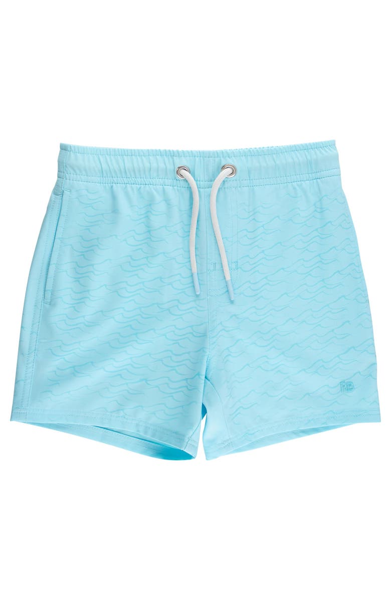 RuggedButts Color Changing Performance Hybrid Swim Trunks, Main, color, Blue Breeze Bay