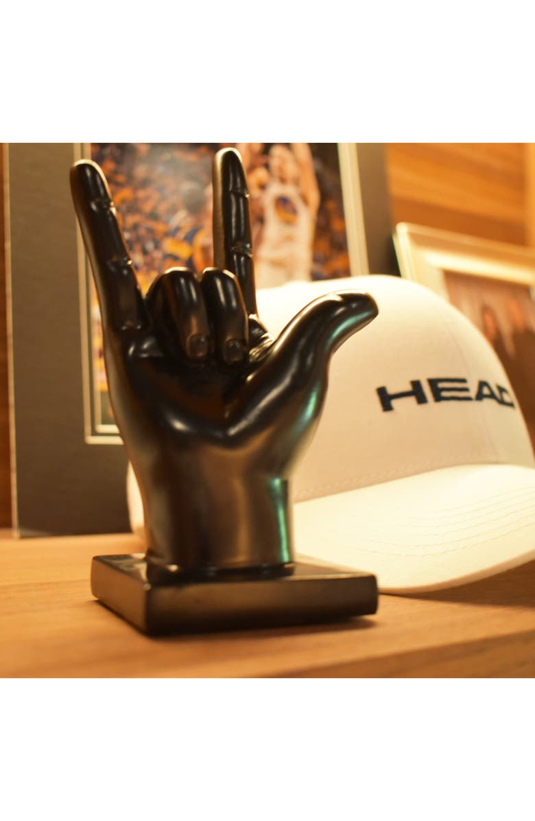 KINETIC I Love You Sign Sculpture, Alternate, color, Black