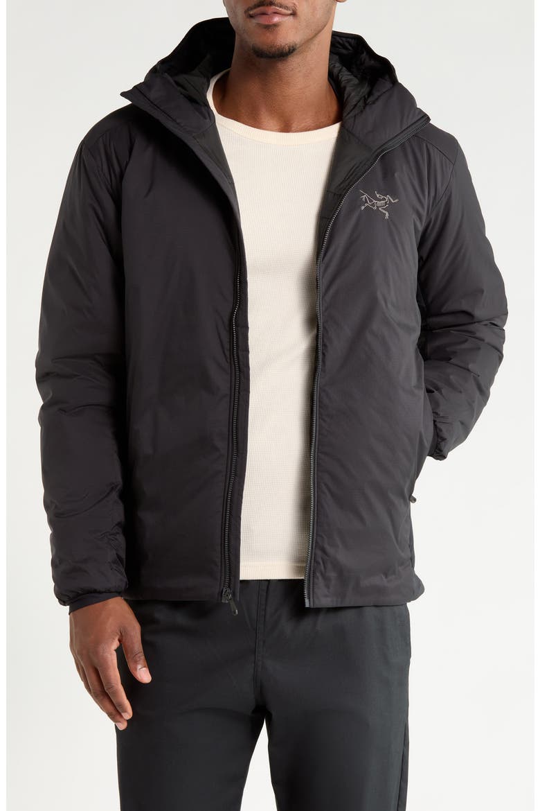 Atom SV Hooded Jacket, Main, color, BLACK