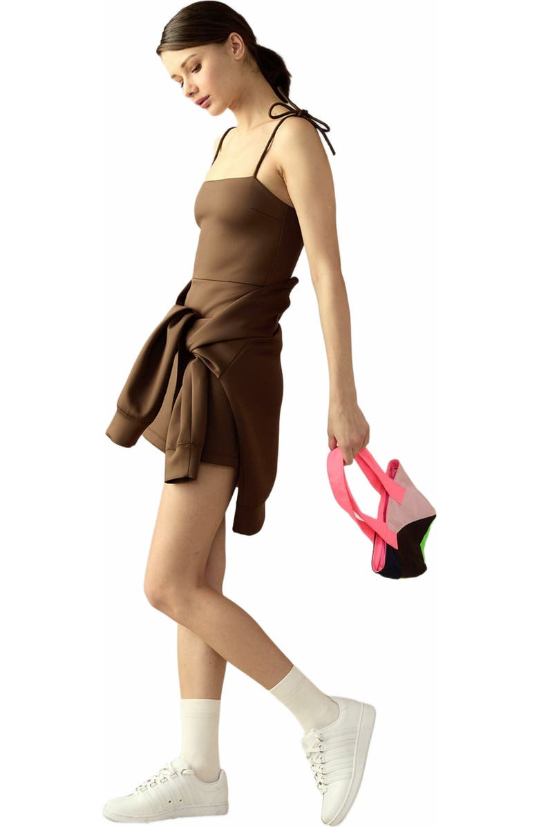 Cynthia Rowley Mini Colorblock Nylon Tote, Alternate, color,