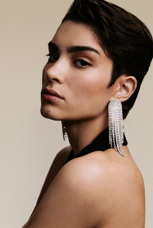 Susan Caplan Art Deco Revival Chandelier Earrings