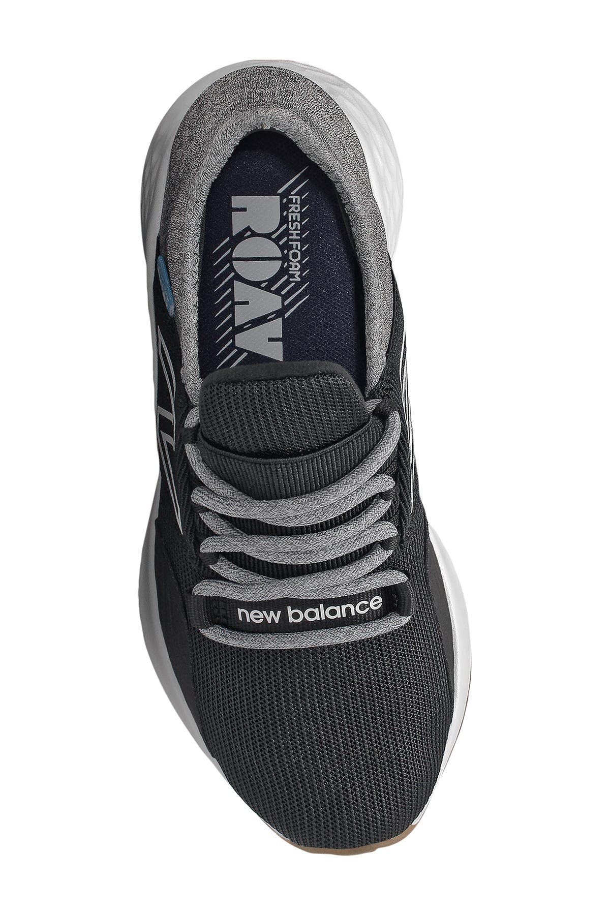 New Balance Fresh Foam Roav Running Shoe, Alternate, color, Black/Grey