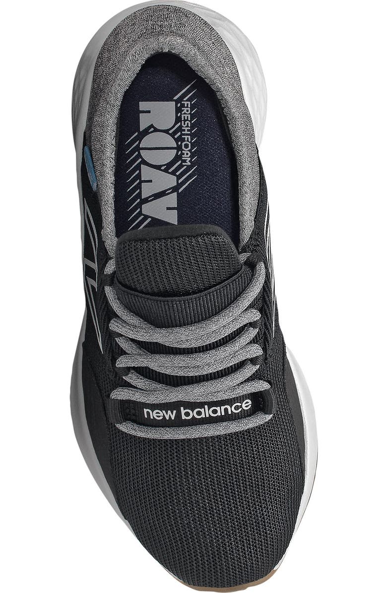 New Balance Fresh Foam Roav Running Shoe, Alternate, color, Black/Grey