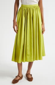 MILLE Ayla Pleated Midi Skirt