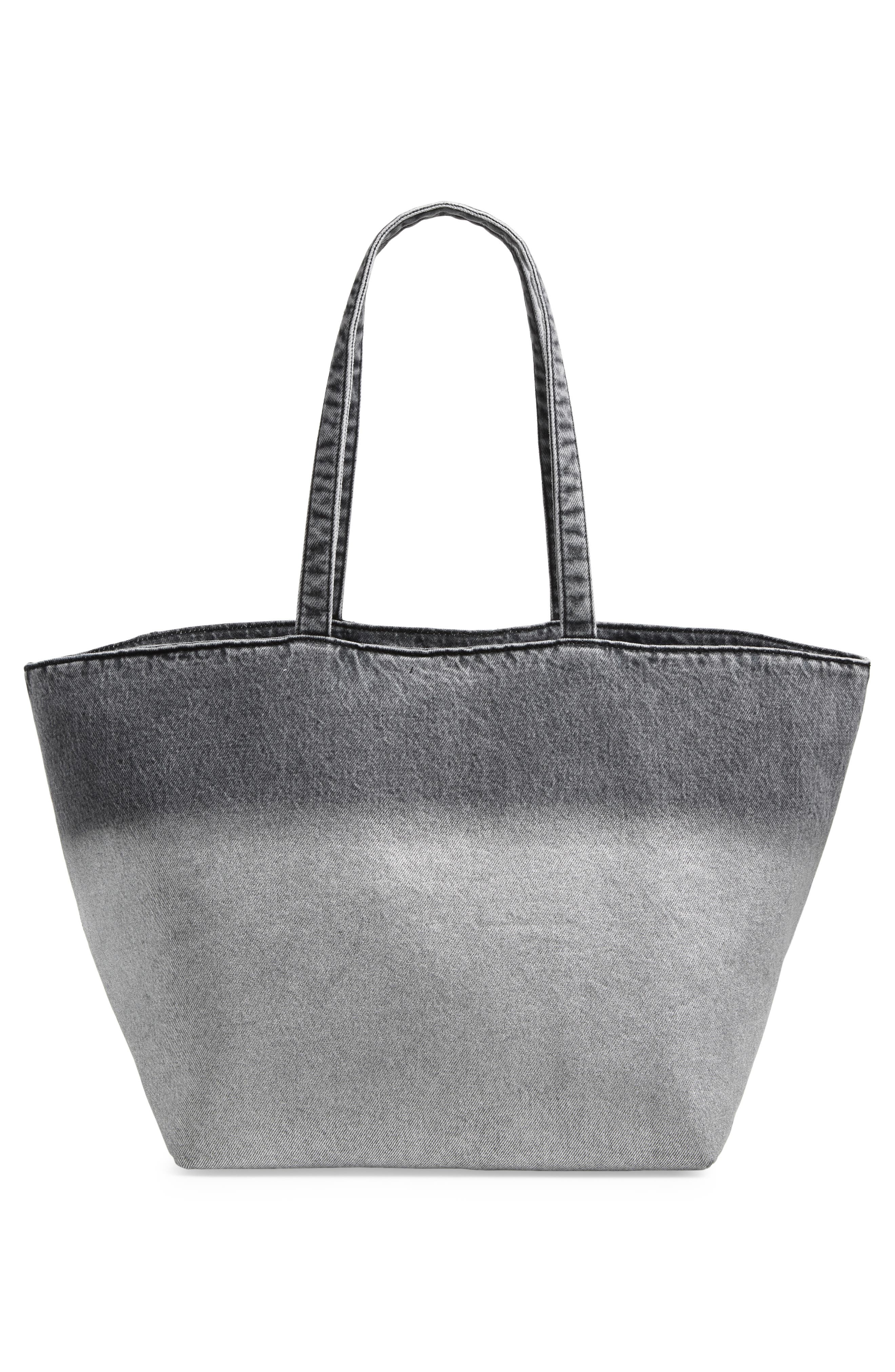 Alexander Wang Punch Dip Coated Denim Tote (Women) | Nordstrom