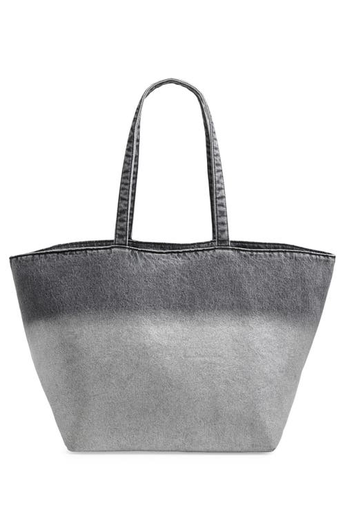 Alexander Wang Punch Dip Coated Denim Tote