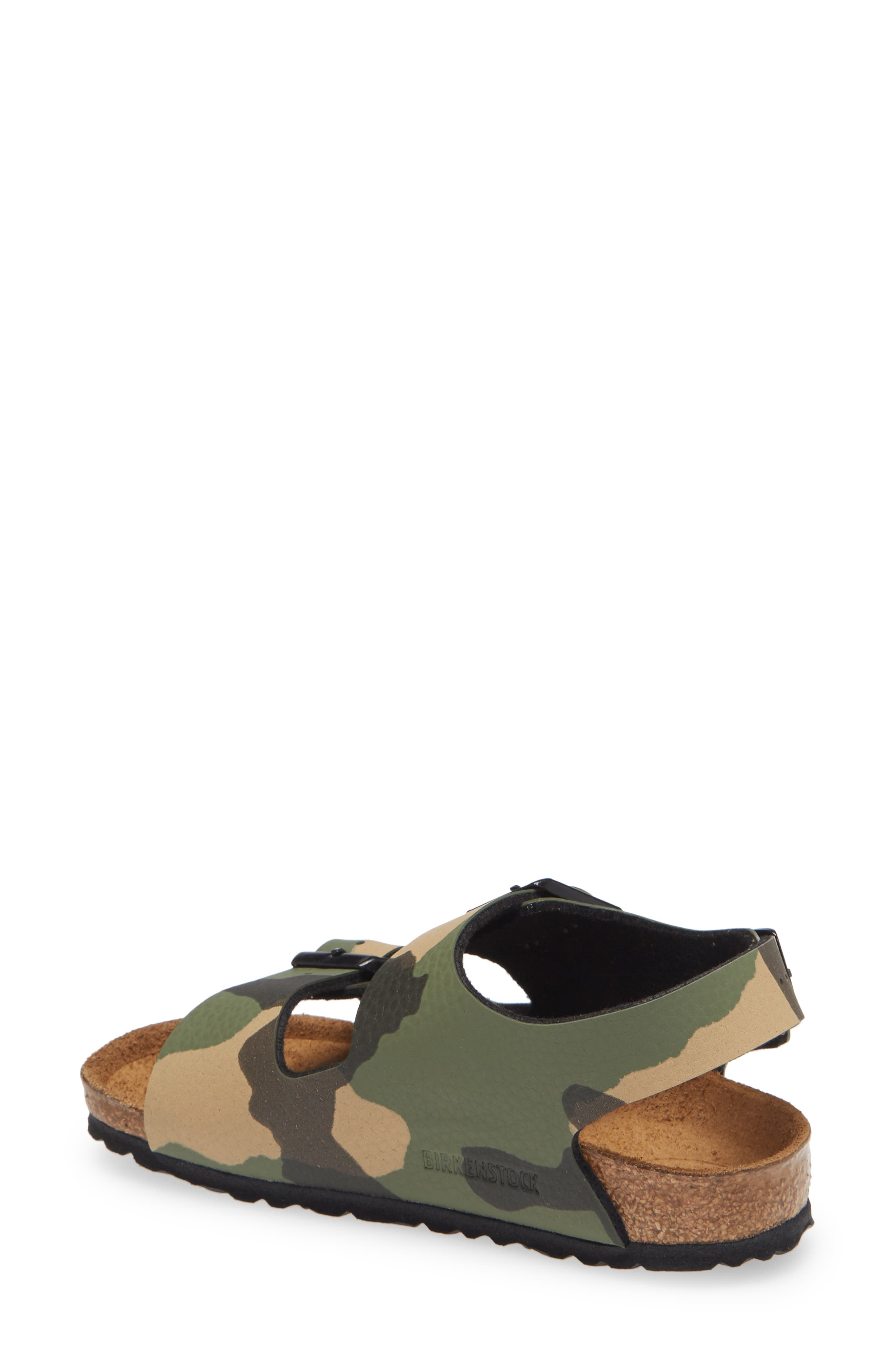 Birkenstock Milano Sandal, Alternate, color, Green