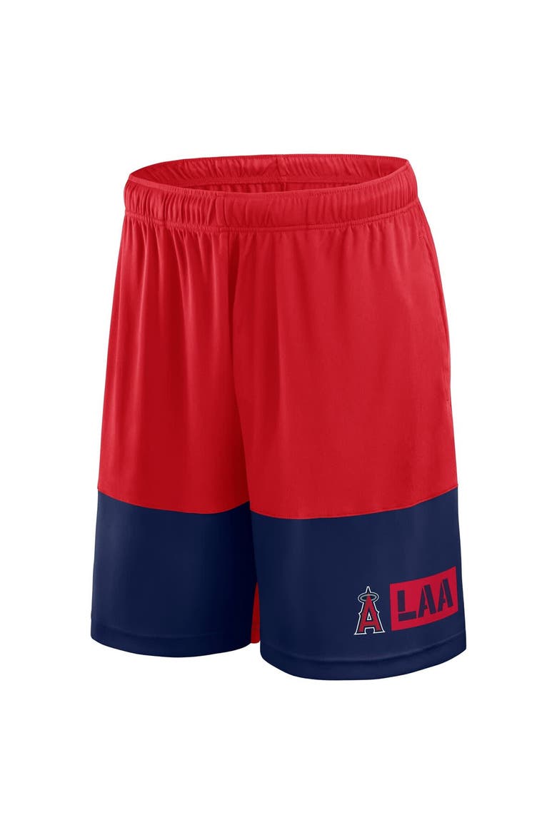 Men's Fanatics Red Los Angeles Angels Best of the Best Shorts, Alternate, color, Red