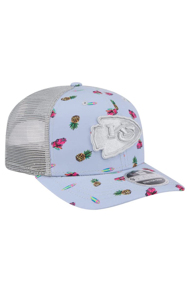New Era Men's New Era  Light Blue Kansas City Chiefs Adventure Surfboard 9SEVENTY Adjustable Hat, Alternate, color, 