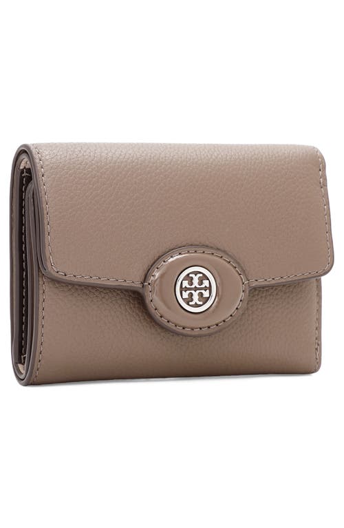 Tory Burch Robinson Small Pebbled Leather Wallet