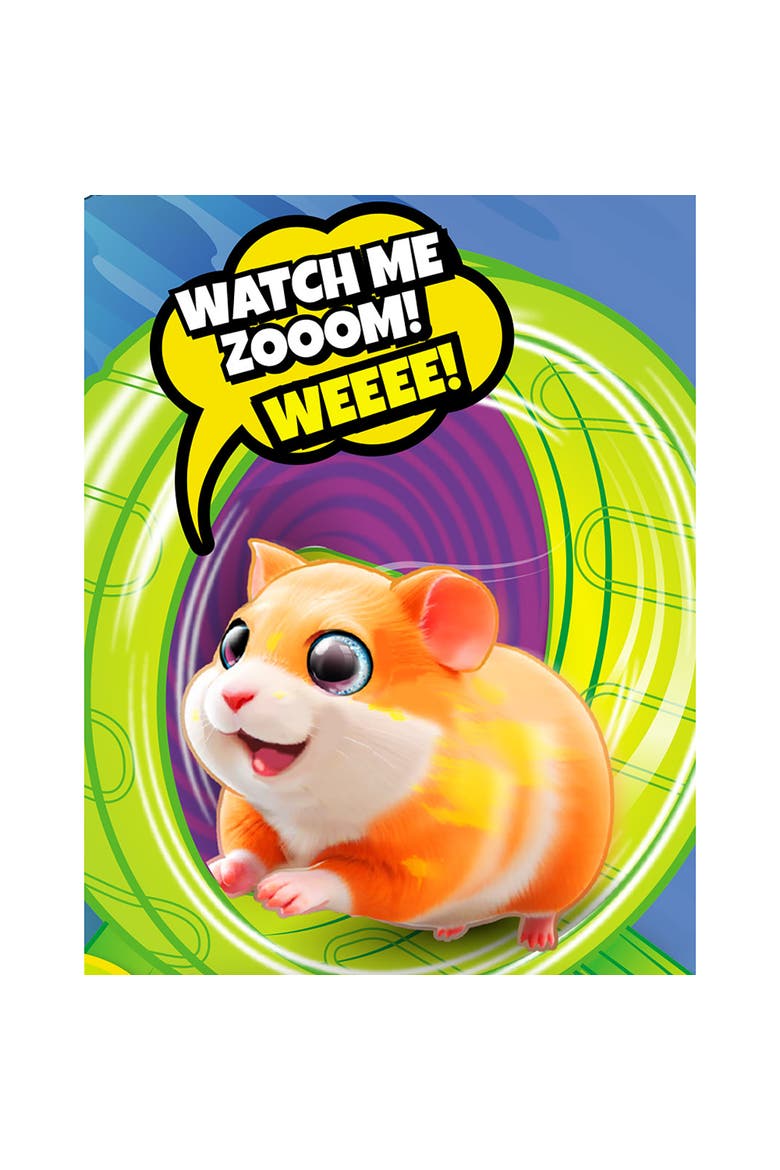 Zooomie Pets Bundle Pack, Rollin Ball & Zoomin Wheel, 2 Toy Hamsters, Alternate, color, Multicolored