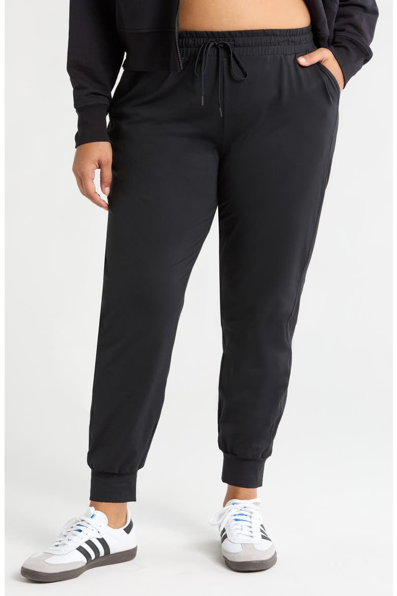 Move In Pocket Joggers, Main, color, BLACK